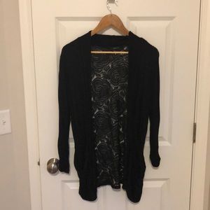 Lovely black cardigan!